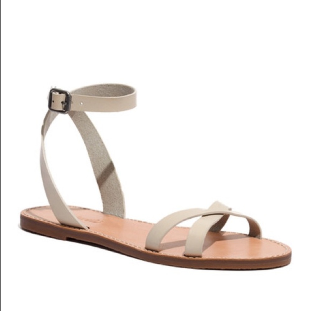 New Madewell Boardwalk Ankle Strap Sandal